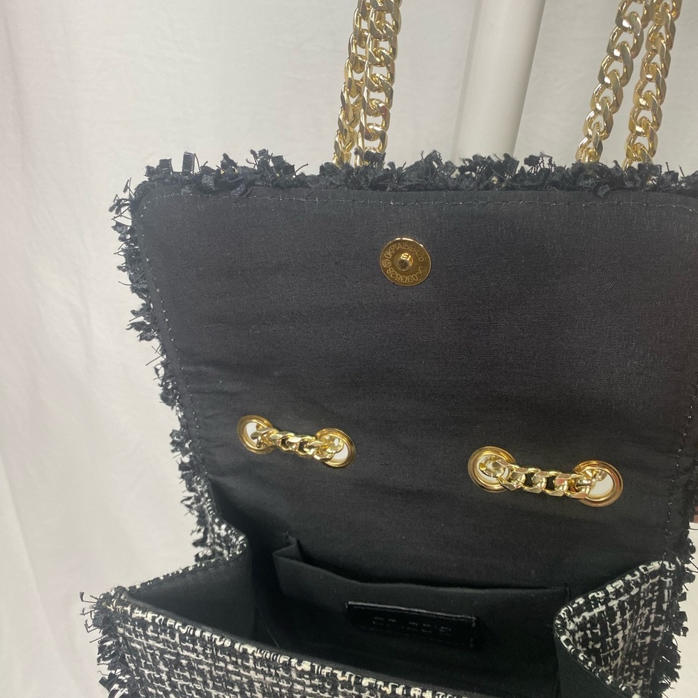 chicos Preowned Black/White Color, tweed fabric - Picture 3 of 8